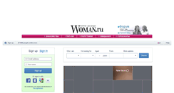 Desktop Screenshot of dating.woman.ru