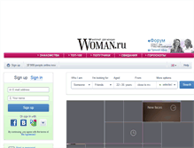 Tablet Screenshot of dating.woman.ru